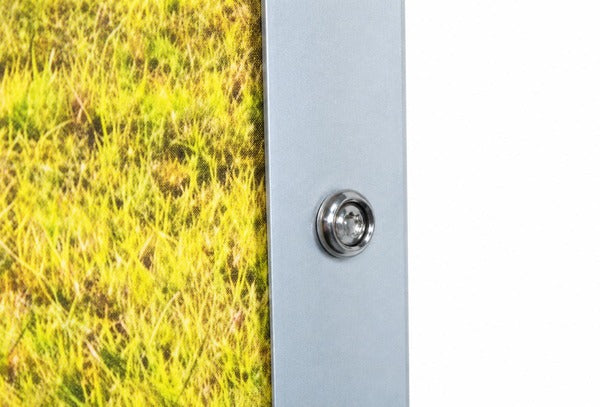 Wall Mounted Boss Light 壁掛け薄型ライトボックスの側面スイッチ|誉展示会