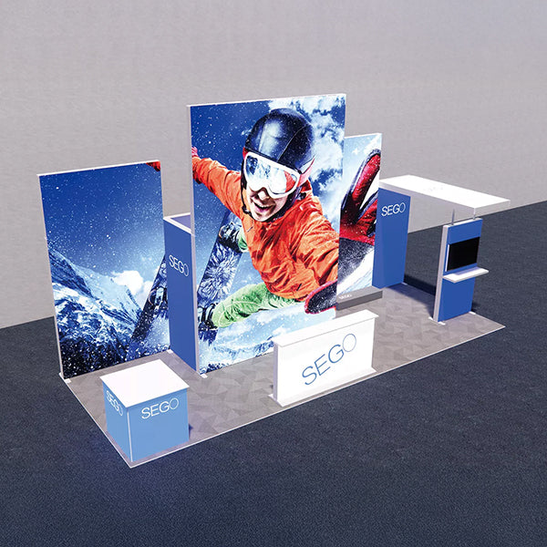 誉展示会装飾｜SEGO Light Box 8x3mセット（3〜4小間用）