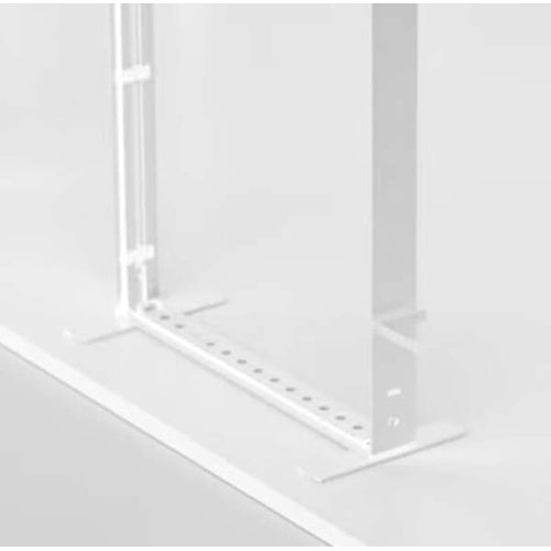 セゴライトボックス用LEDストリップ100cmの下部フレームへの取付例｜誉展示会